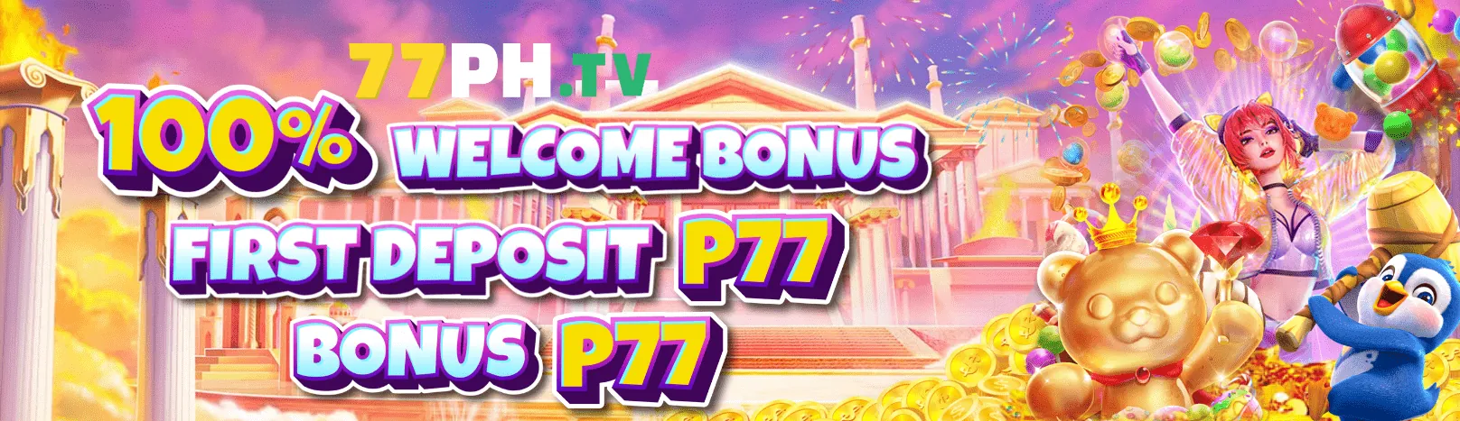 Giao diện máy đánh bạc W88Sports với thông báo trúng Jackpot và tiền vàng